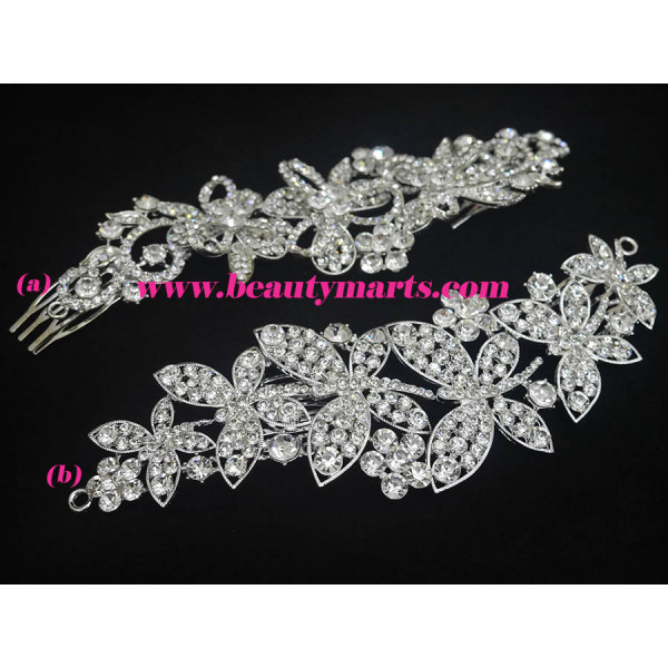 Bridal Rhinestone Elegant Hair Comb